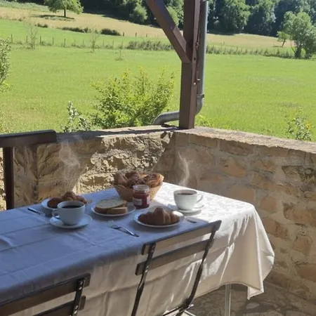 Beautiful Stone House With Private Pool Dordogne Valley بيت للعطل Autoire