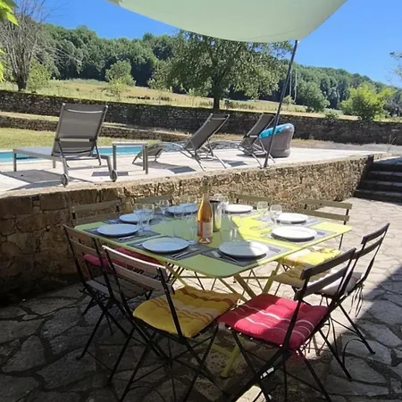 بيت للعطل Beautiful Stone House With Private Pool Dordogne Valley *