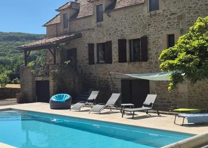 Beautiful Stone House With Private Pool Dordogne Valley * Autoire