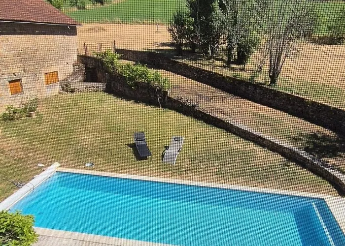 La Riviere Maison Piscine Emplacement Ideal Ferienhaus Autoire